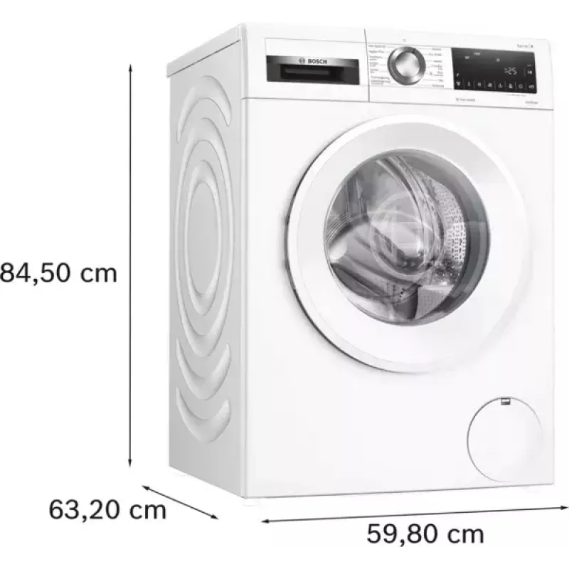 Wasmachine Bosch WGG244ZMSN, frontlader 9 kg, energie-efficiëntieklasse A