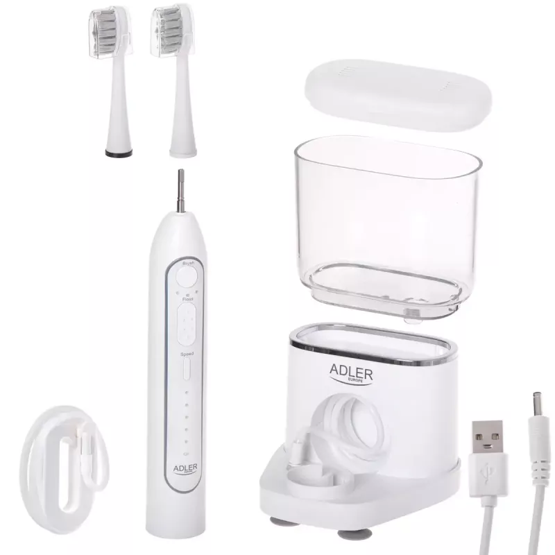 Tandenborstel Adler 2-in-1 water-flosser Sonic Brush AD 2180w