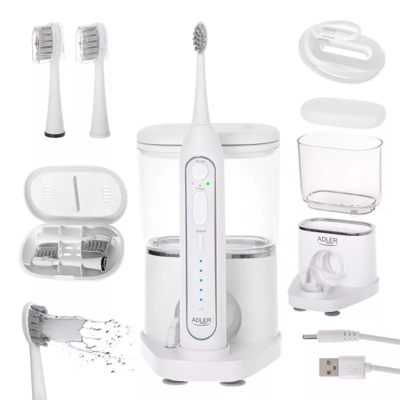 Tandenborstel Adler 2-in-1 water-flosser Sonic Brush AD 2180w