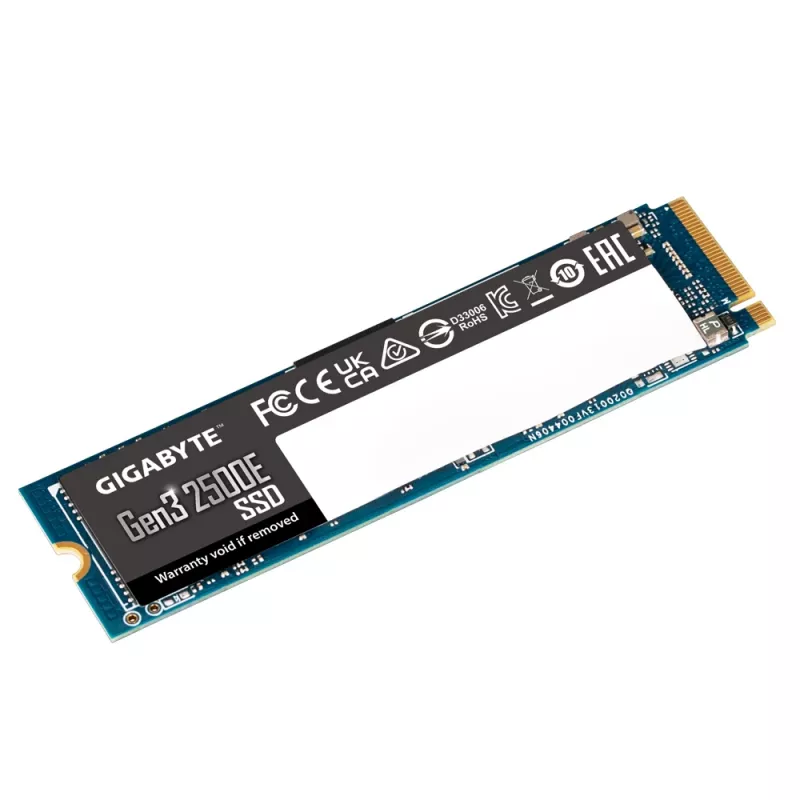 SSD-schijf GIGABYTE 500GB M.2 PCI Express 3.0 NVMe Gen3 2500E