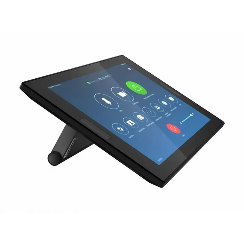 Conferentiecontroller Lenovo ThinkSmart 12QL0004MT voor Zoom, compact zwart apparaat voor vergaderingsbediening
