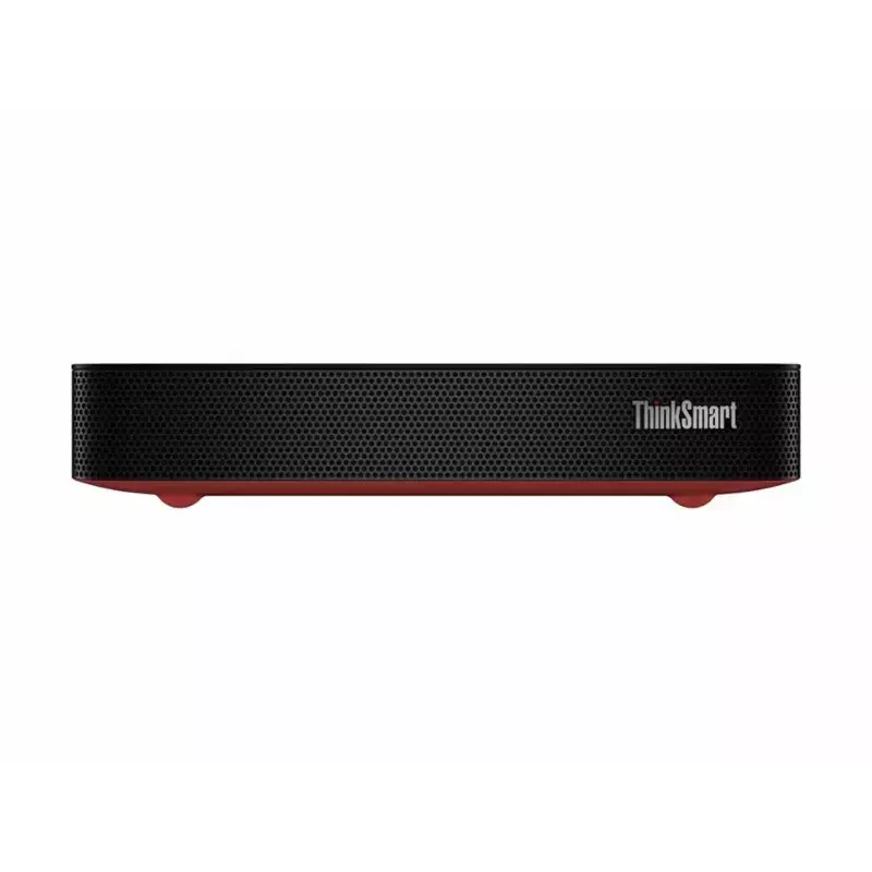 Conferentiecontroller Lenovo ThinkSmart 12QL0004MT voor Zoom, compact zwart apparaat voor vergaderingsbediening