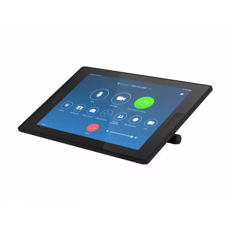 Conferentiecontroller Lenovo ThinkSmart 12QL0004MT voor Zoom, compact zwart apparaat voor vergaderingsbediening