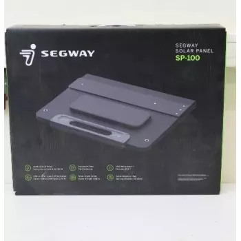 SALE OUT. Segway Solar Panel 100 W, ONVERPAKT, GEBRUIKT, KRASSEN