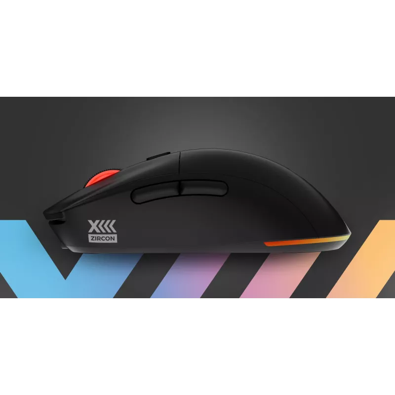GENESIS Zircon XIII Muis Gaming Ambidextrous RF Draadloos + USB Type-C Optisch 26000 DPI