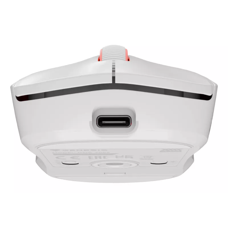 GENESIS Zircon XIII Muis Gaming Ambidextrous RF Draadloos + USB Type-C Optisch 26000 DPI