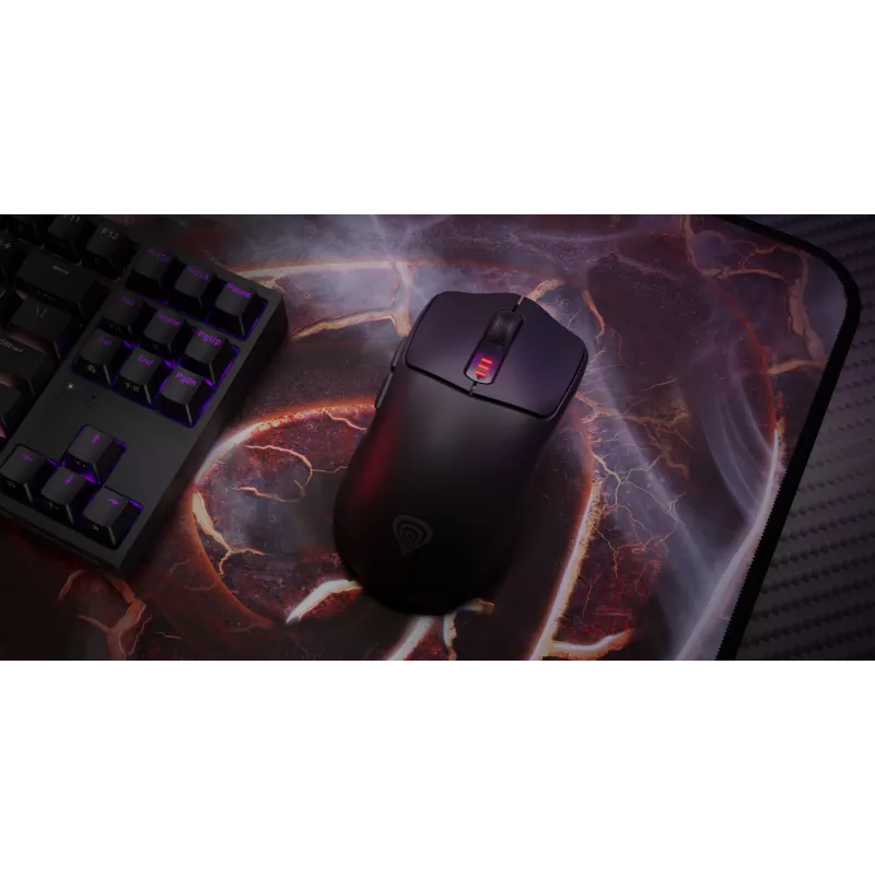 GENESIS Zircon 500 Gaming Muis Rechtshandig RF Draadloos + Bluetooth + USB Type-C Optisch 10000 DPI