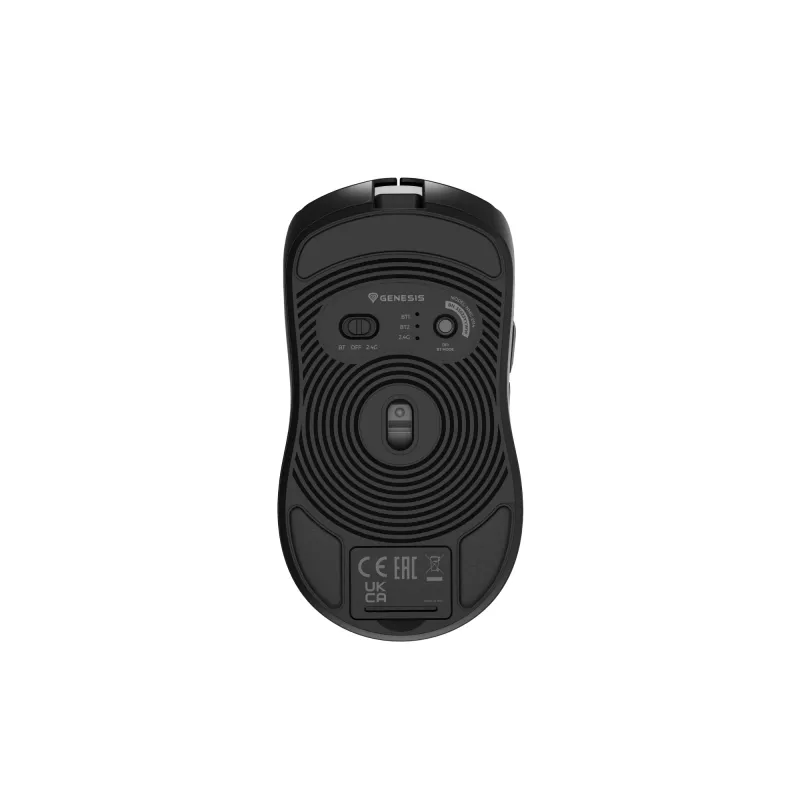 GENESIS Zircon 500 Gaming Muis Rechtshandig RF Draadloos + Bluetooth + USB Type-C Optisch 10000 DPI