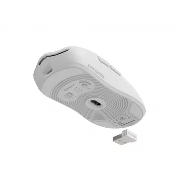 GENESIS Zircon 500 Gaming Muis Rechtshandig RF Draadloos + Bluetooth + USB Type-C Optisch 10000 DPI