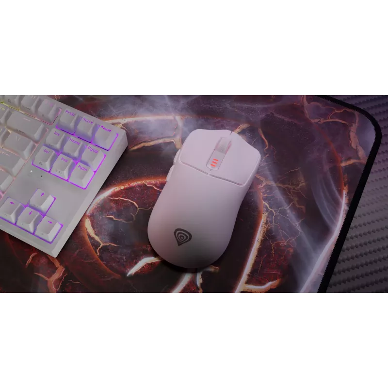 GENESIS Zircon 500 Gaming Muis Rechtshandig RF Draadloos + Bluetooth + USB Type-C Optisch 10000 DPI