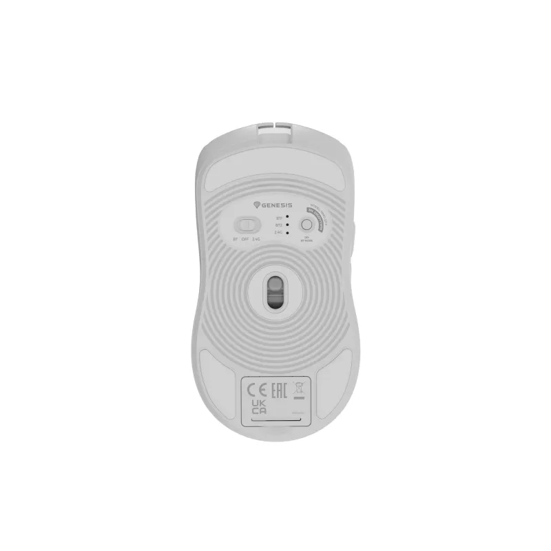 GENESIS Zircon 500 Gaming Muis Rechtshandig RF Draadloos + Bluetooth + USB Type-C Optisch 10000 DPI