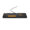 Genesis Thor 230 TKL bedraad mechanisch gamingtoetsenbord, US, Anchor Gray Negative, Outemu Red
