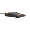 Genesis Thor 230 TKL bedraad mechanisch gamingtoetsenbord, US, Anchor Gray Negative, Outemu Red