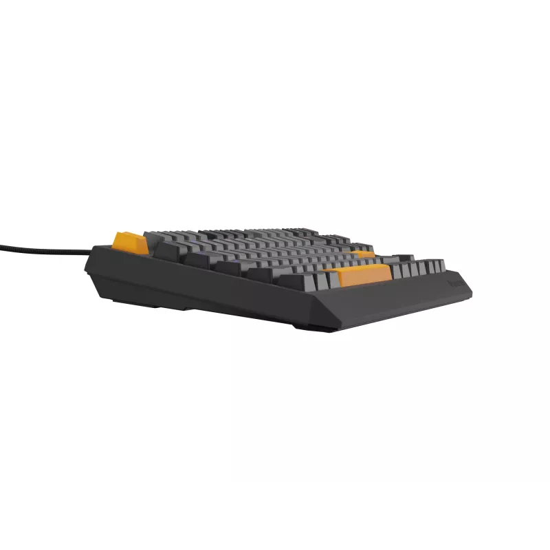 Genesis Thor 230 TKL bedraad mechanisch gamingtoetsenbord, US, Anchor Gray Negative, Outemu Red