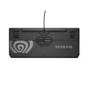 Genesis Thor 230 TKL bedraad mechanisch gamingtoetsenbord, US, Anchor Gray Negative, Outemu Red