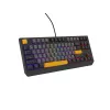 Genesis Thor 230 TKL bedraad mechanisch gamingtoetsenbord, US, Anchor Gray Negative, Outemu Red