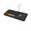 GENESIS THOR 230 TKL Toetsenbord Gaming USB + RF Wireless + Bluetooth QWERTY zwart, blauw, grijs, oranje