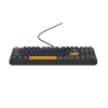 GENESIS THOR 230 TKL Toetsenbord Gaming USB + RF Wireless + Bluetooth QWERTY zwart, blauw, grijs, oranje