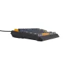GENESIS THOR 230 TKL Toetsenbord Gaming USB + RF Wireless + Bluetooth QWERTY zwart, blauw, grijs, oranje
