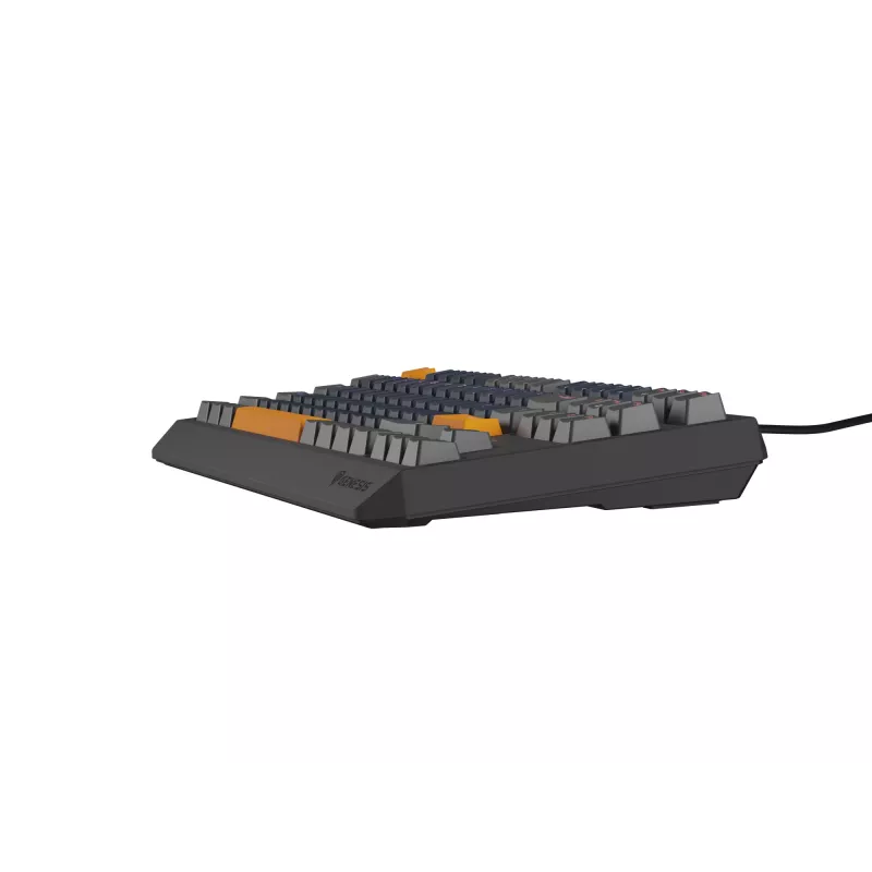 GENESIS THOR 230 TKL Toetsenbord Gaming USB + RF Wireless + Bluetooth QWERTY zwart, blauw, grijs, oranje