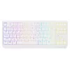 Tenkeyless gaming-toetsenbord GENESIS Thor 230 TKL — USB, RF draadloos, Bluetooth, QWERTY, wit