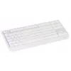 Tenkeyless gaming-toetsenbord GENESIS Thor 230 TKL — USB, RF draadloos, Bluetooth, QWERTY, wit