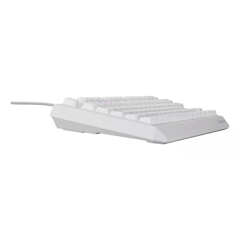 Tenkeyless gaming-toetsenbord GENESIS Thor 230 TKL — USB, RF draadloos, Bluetooth, QWERTY, wit
