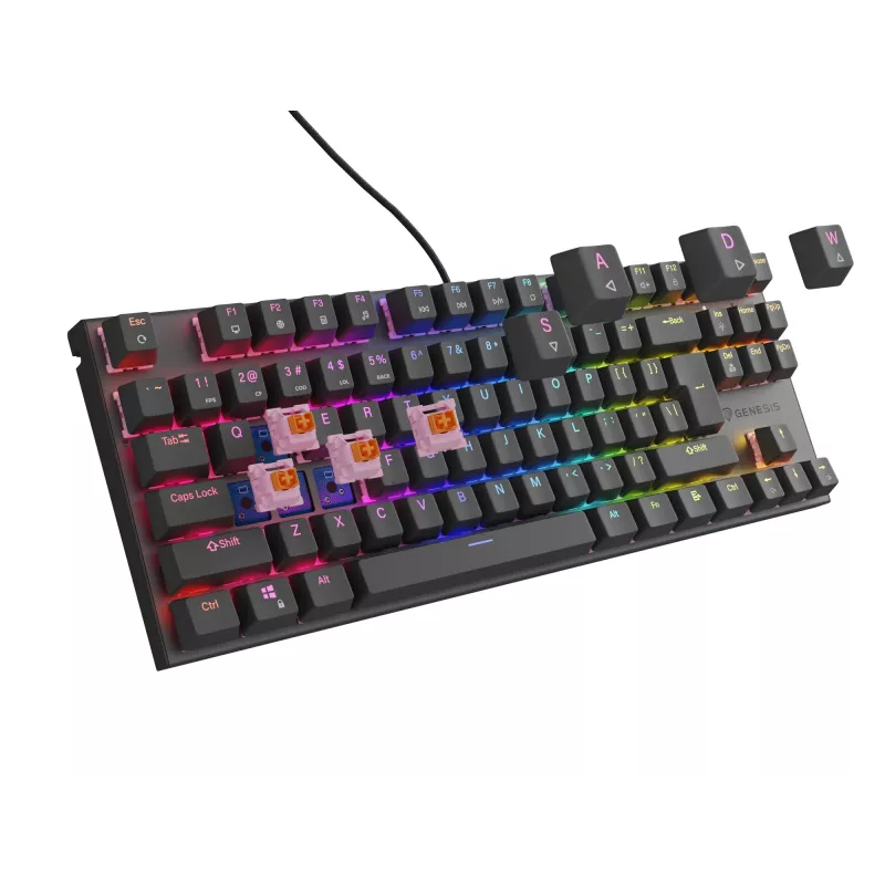 GENESIS Thor 303 TKL gaming-toetsenbord USB QWERTY US International zwart