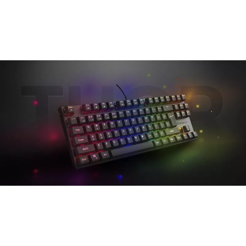 GENESIS Thor 303 TKL gaming-toetsenbord USB QWERTY US International zwart