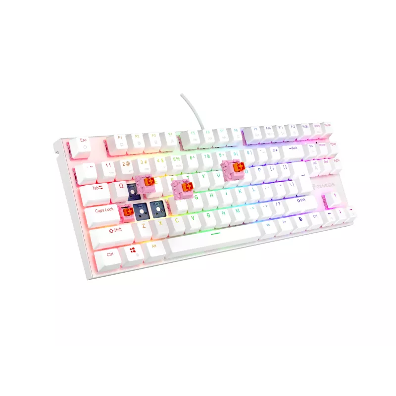 GENESIS Thor 303 TKL gaming-toetsenbord USB QWERTY US International wit