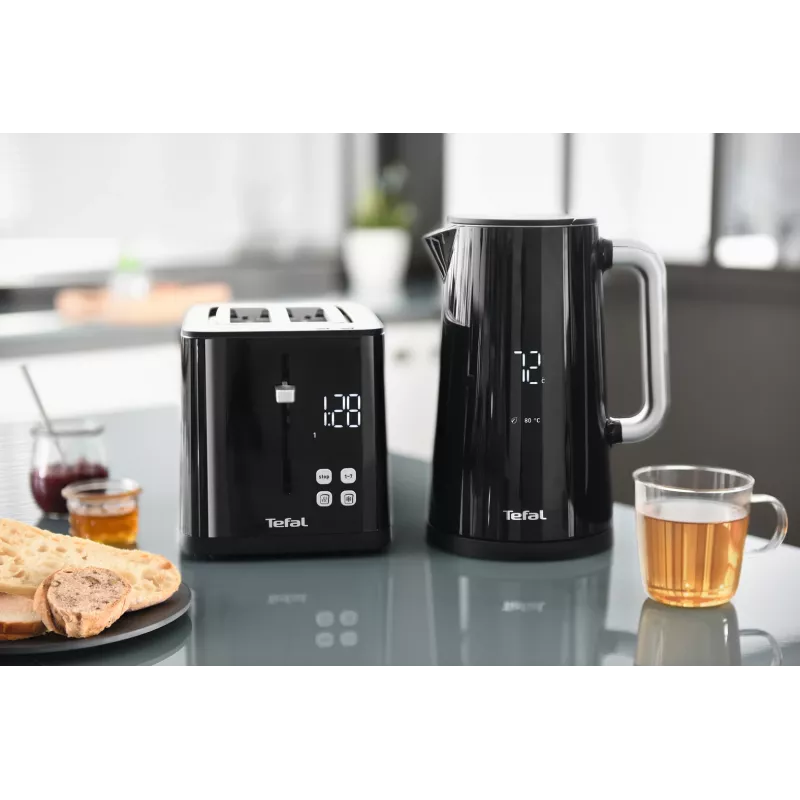 Toaster Tefal TT6408 — 2 sneetjes, 850 W, zwart
