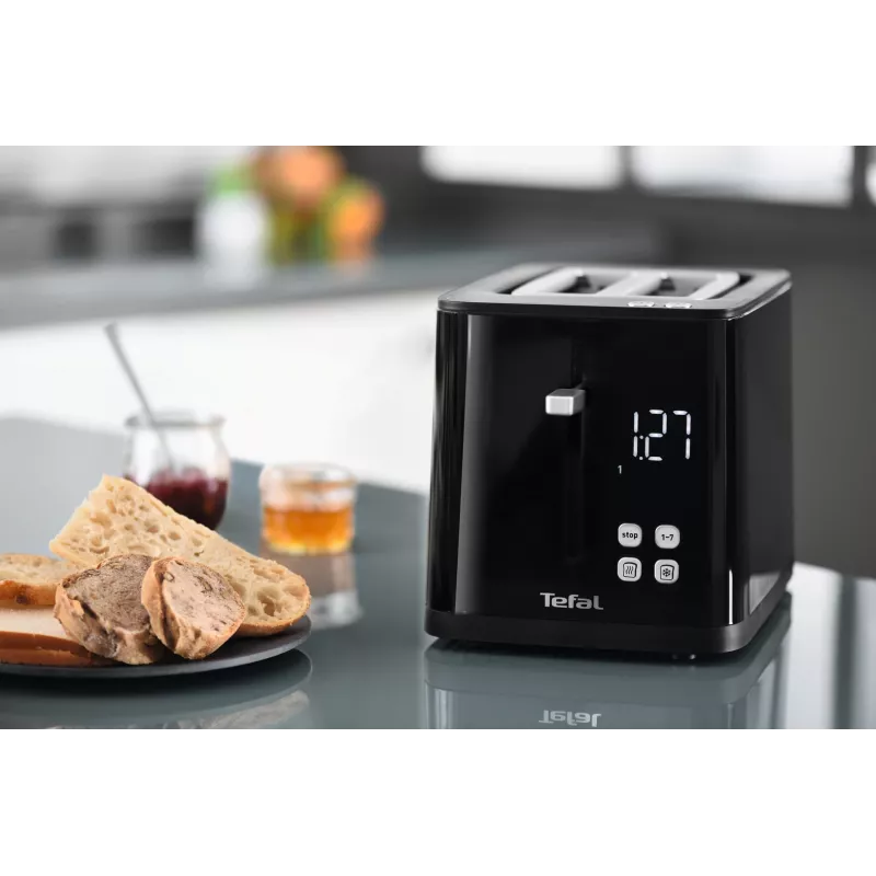 Toaster Tefal TT6408 — 2 sneetjes, 850 W, zwart