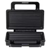 Adler AD 3073 2-in-1 tosti-ijzer, 1000 W, roestvrij staal/zwart