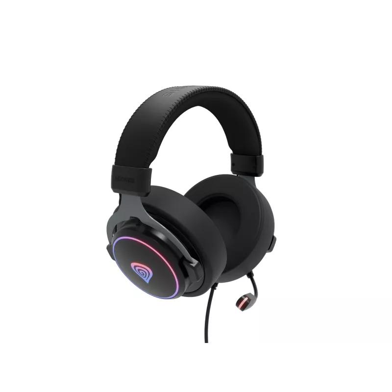 GENESIS Neon 764 headset bedrade gaming-headset met hoofdband USB Type-A zwart
