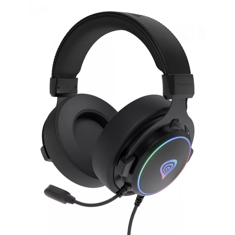 GENESIS Neon 764 headset bedrade gaming-headset met hoofdband USB Type-A zwart