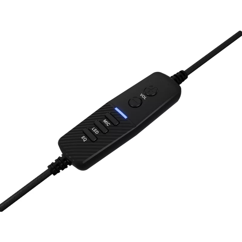 GENESIS Neon 764 headset bedrade gaming-headset met hoofdband USB Type-A zwart