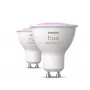 Philips Hue White and Colour Ambience GU10 – slimme spot – (2-pack)