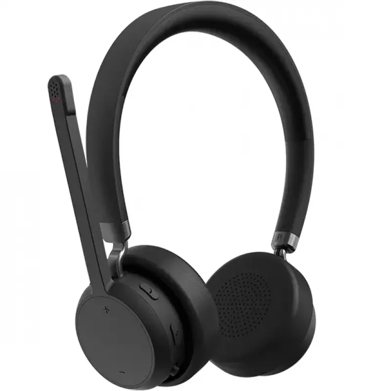 Lenovo 4XD1Q30302 koptelefoon/headset draadloos hoofdband gesprekken/muziek Bluetooth zwart