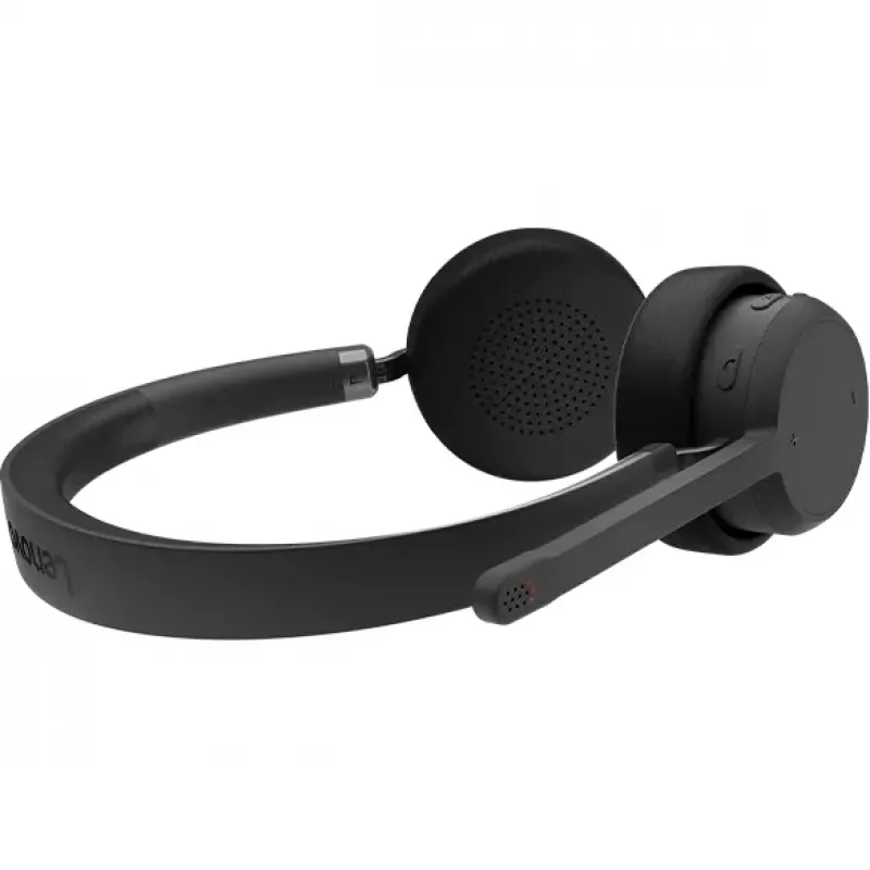 Lenovo 4XD1Q30302 koptelefoon/headset draadloos hoofdband gesprekken/muziek Bluetooth zwart