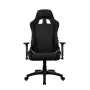 Gamingstoel arozzi Avanti SoftFabric Pure zwart — ergonomisch, hoge rugleuning, verstelbare armleuningen, kantelbare wipfunctie