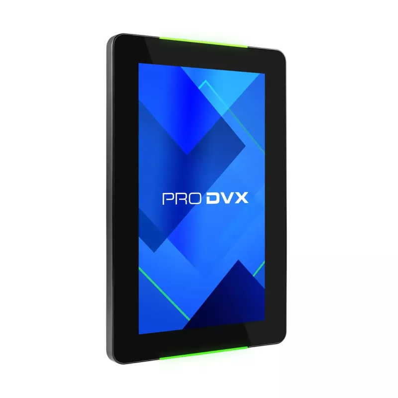 ProDVX APPC-7XPLN 7 inch Android 12 paneel-pc, 10-punts projectief-capacitief touchscreen, 240 cd/m², LPDDR4, Wi-Fi, 24/7
