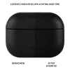 Leren beschermhoes FIXED FIXLPM-999-BK voor oordopjes met MagSafe-ondersteuning, zwart