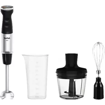 Tefal HB6738CH mixer staafmixer 1000 W roestvrij staal, zwart