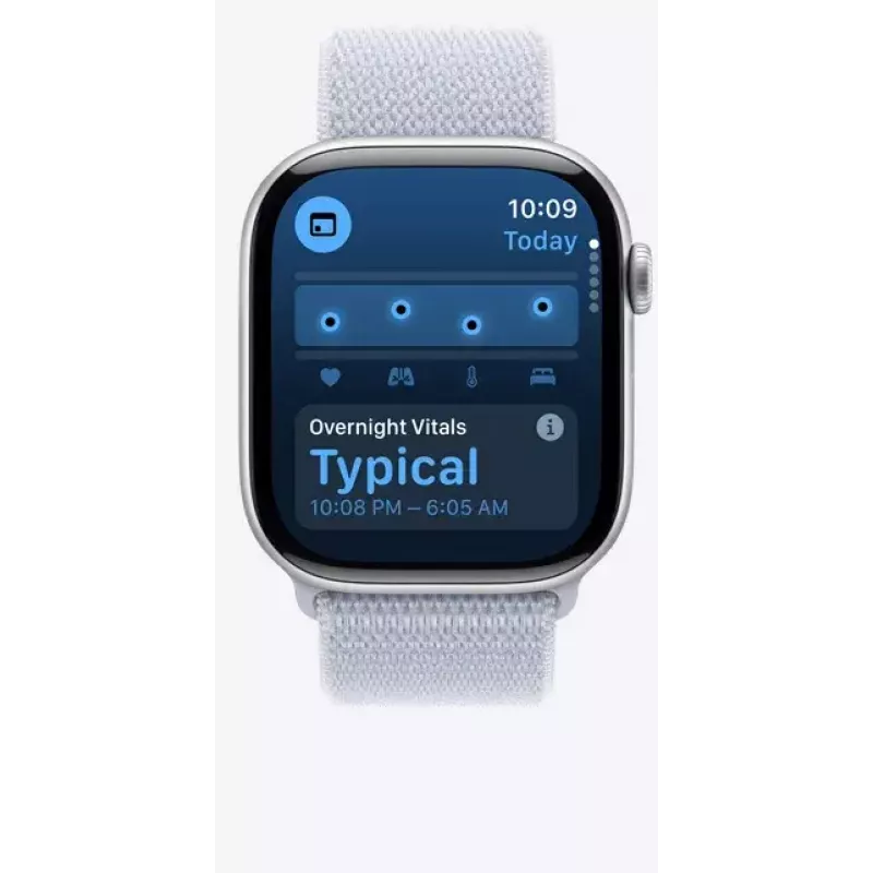 Smartwatch Apple Watch Ultra 2 GPS + Cellular 49 mm titanium behuizing naturel met Tan Alpine Loop, medium