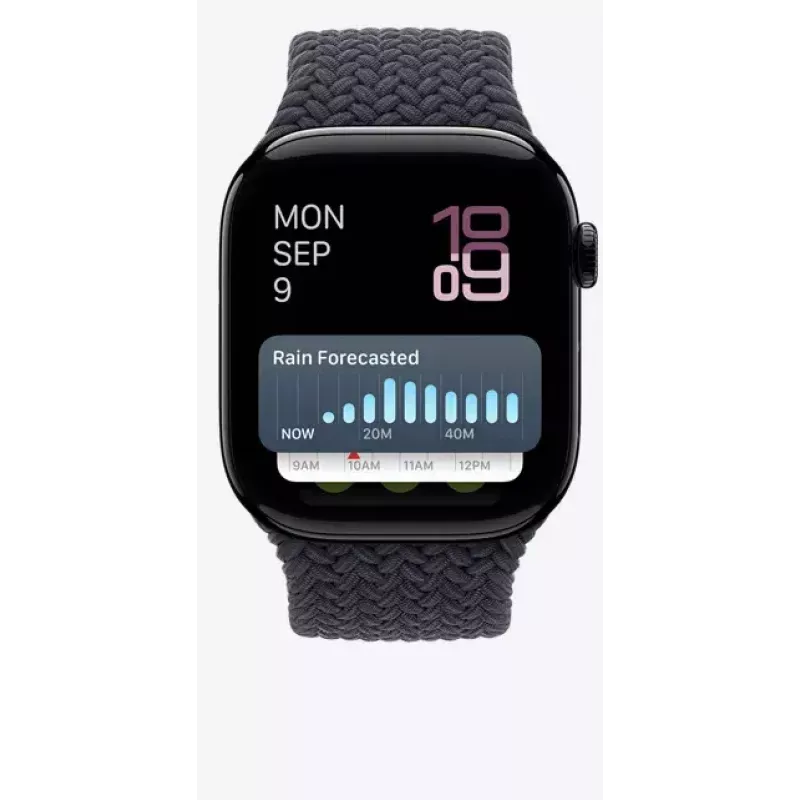 Smartwatch Apple Watch Ultra 2 GPS + Cellular 49 mm titanium behuizing naturel met Tan Alpine Loop, medium