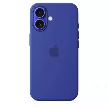 APPLE Apple siliconen Case met MagSafe iPhone 16 ultramarijn