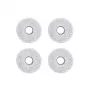 Wismopset voor Ecovacs robotstofzuiger DCC040047, wasbaar grijs, 4 stuks