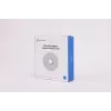Wismopset voor Ecovacs robotstofzuiger DCC040047, wasbaar grijs, 4 stuks