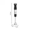 Tefal Quickchef+ HB671830 staafmixer pureerstang 1000 W zwart, roestvrijstaal