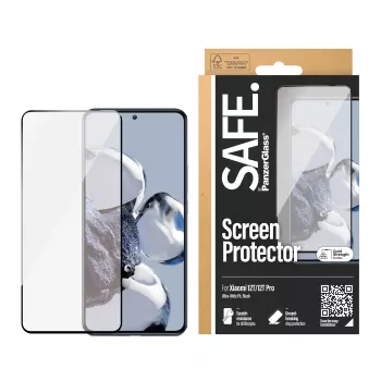 PanzerGlass SAFE displayschermfolie voor Xiaomi 12T 12T Pro krasvast stootvast